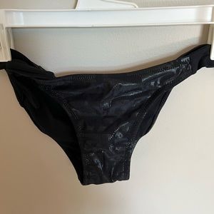 Fox Racing Black Cheeky Bikini Bottoms